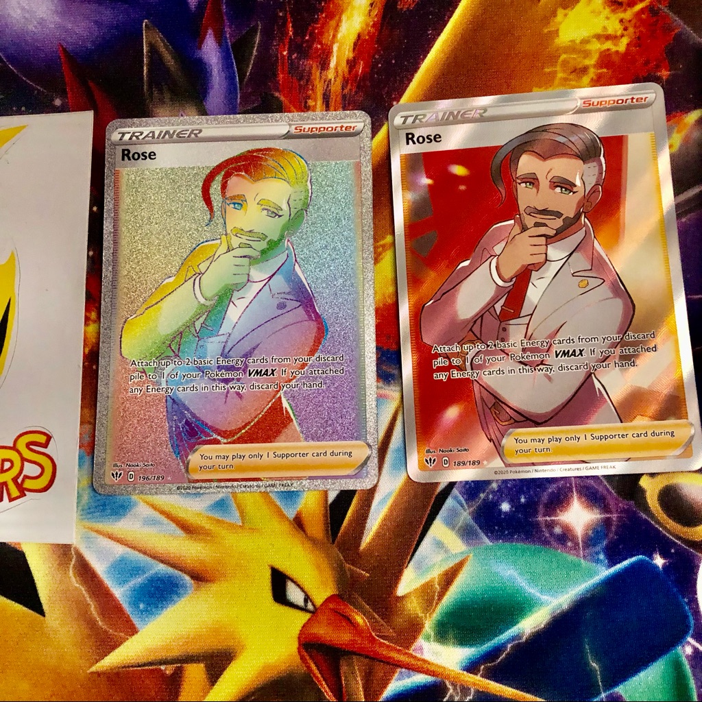 Pokmon Trainer Rose 2 Set Darkness Ablaze